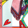 Foulard En Soie · Coquelicot Bohème Trésor Ethnique