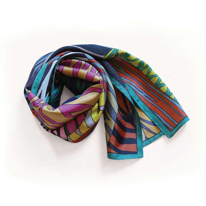 Foulard En Soie · Art Tribal Trésor Ethnique