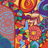 Foulard En Soie · Femmes Du Monde Trésor Ethnique