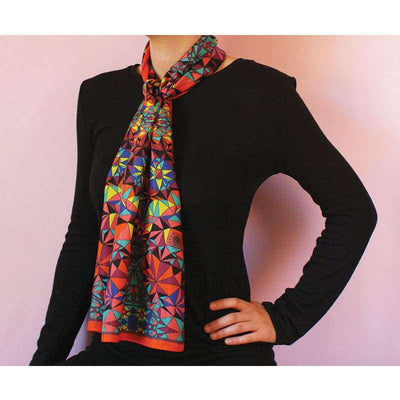 Foulard En Soie · Vitalité Expressive Trésor Ethnique