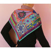 Foulard En Soie · Rose Bohème Trésor Ethnique