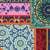 Foulard En Soie · Rose Bohème Trésor Ethnique