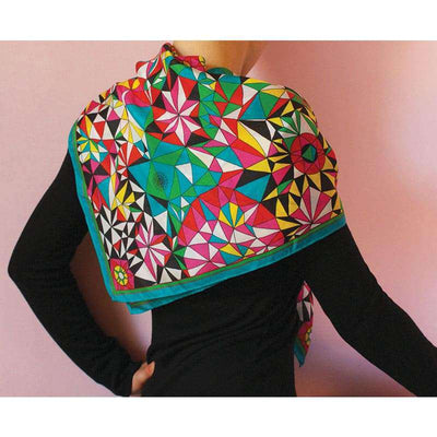Foulard En Soie · Couleurs Africaines Trésor Ethnique