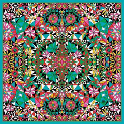 Foulard En Soie · Couleurs Africaines Trésor Ethnique