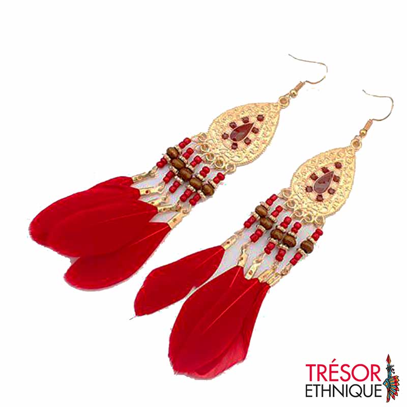 Boucles d'Oreilles Goutte d'Eau