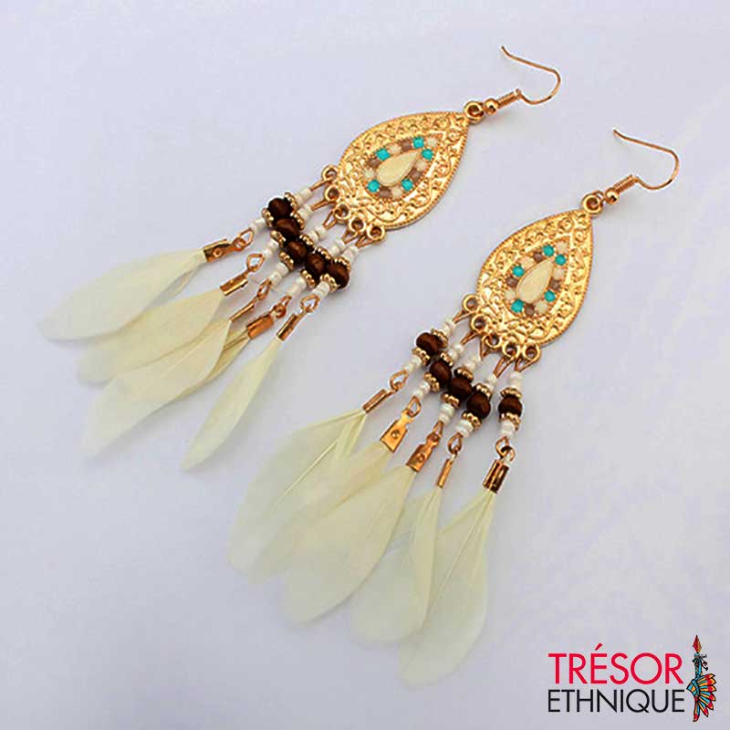 Boucles d'Oreilles Goutte d'Eau