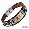 Bracelet Homme avec Fermoir - 12 Signes du Zodiaque