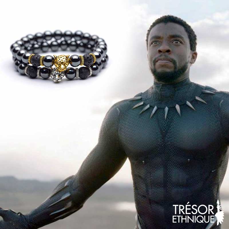 Bracelet Panthère Noire T'Challa