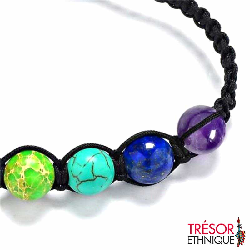 Bracelet Yoga & Équilibre 7 Chakras