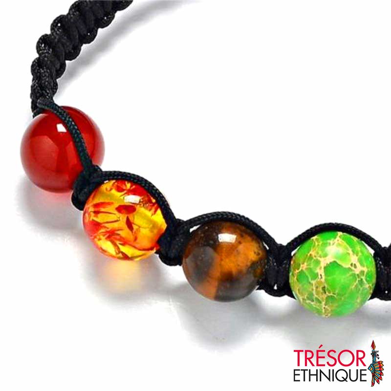 Bracelet Yoga & Équilibre 7 Chakras