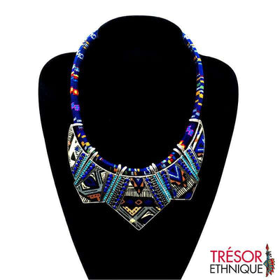 Collier Esprit Tribal Marine Trésor Ethnique