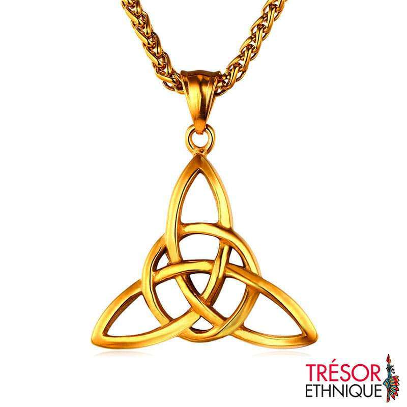 Pendentif Monade - Alliance Et Unité Or Trésor Ethnique