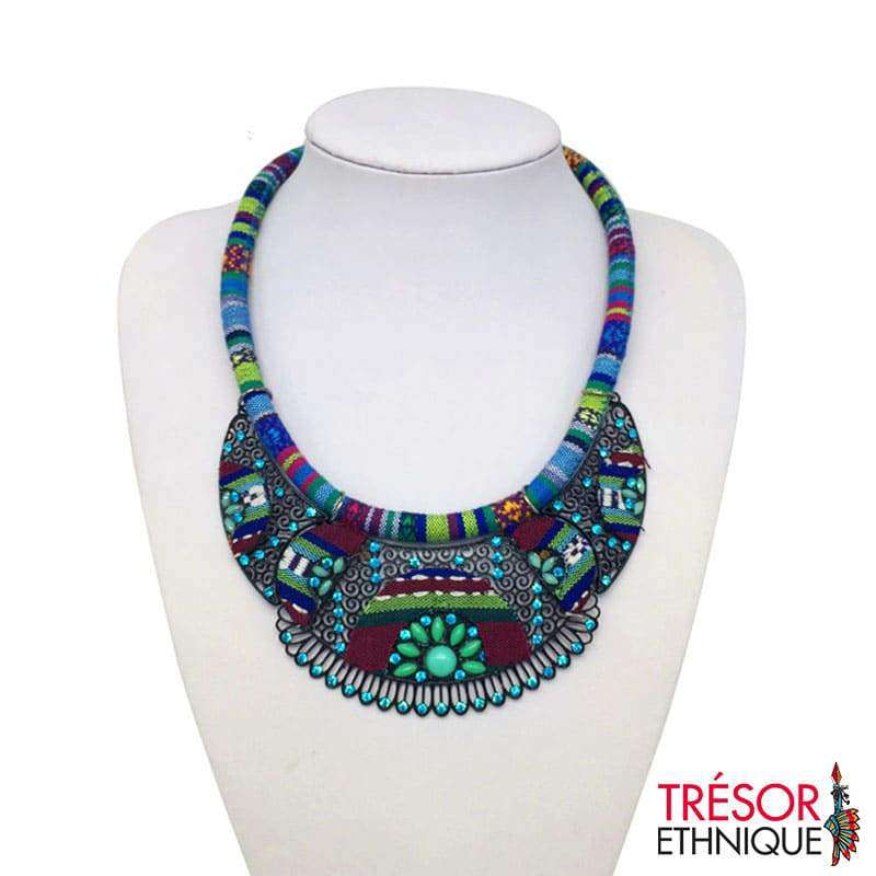 Collier Reflet De Savane Humide Trésor Ethnique