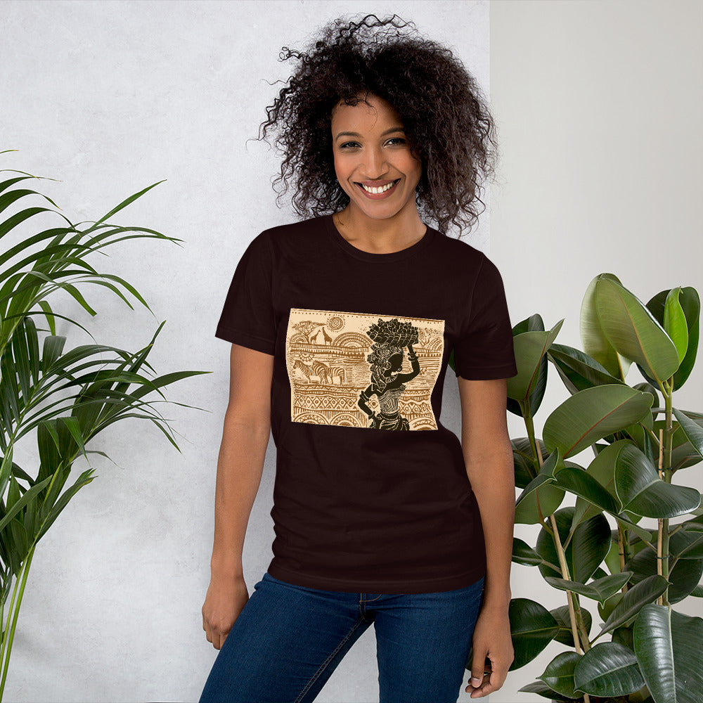 T-Shirt imprimé à manches courtes Femme