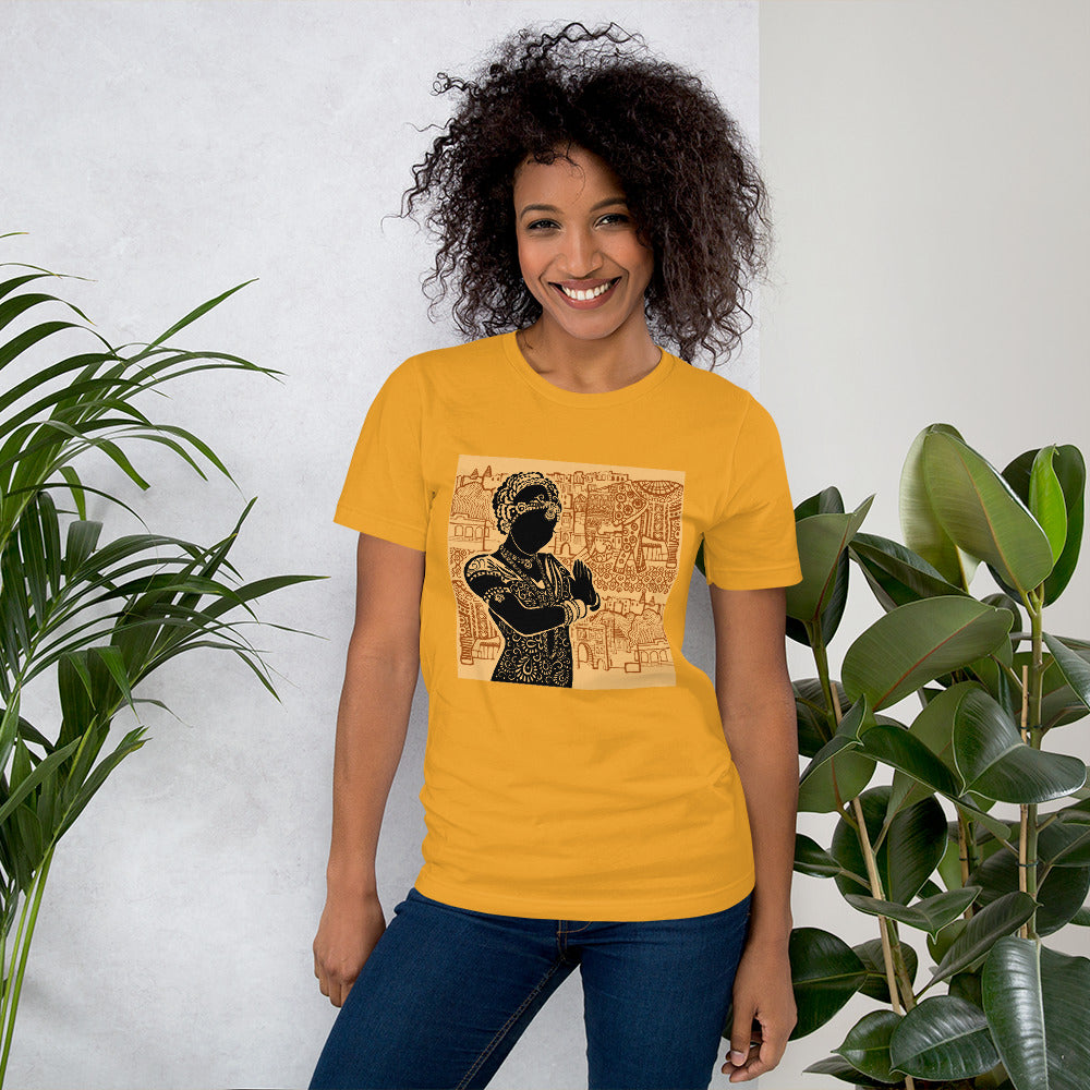 T-Shirt imprimé à manches courtes Femme