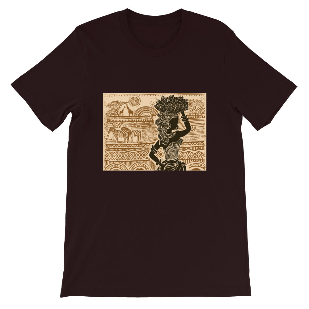 T-Shirt imprimé à manches courtes Femme