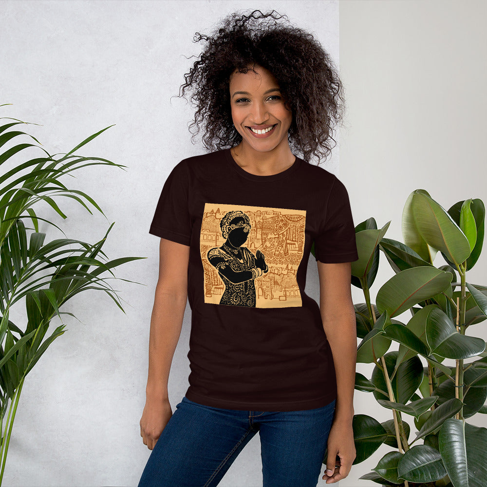 T-Shirt imprimé à manches courtes Femme