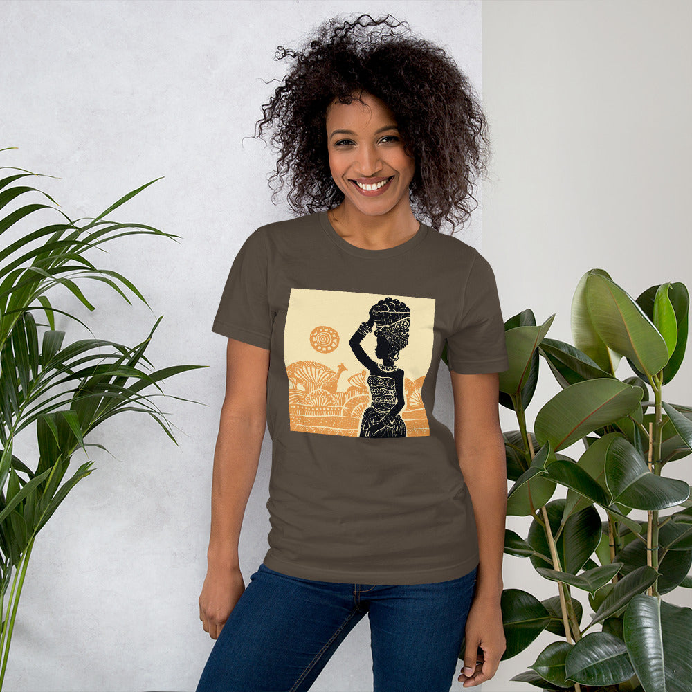 T-Shirt imprimé à manches courtes Femme