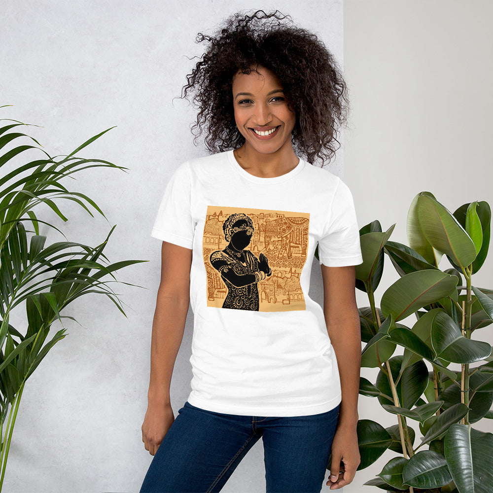 T-Shirt imprimé à manches courtes Femme