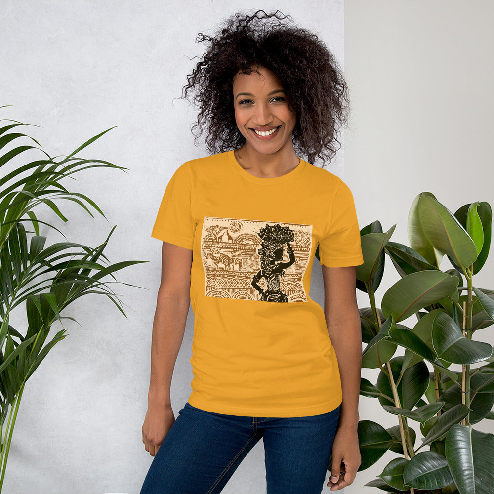 T-Shirt imprimé à manches courtes Femme