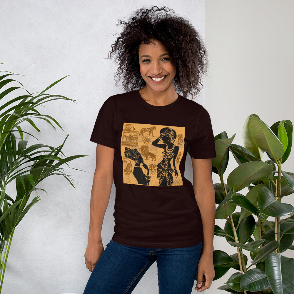 T-Shirt imprimé à manches courtes Femme