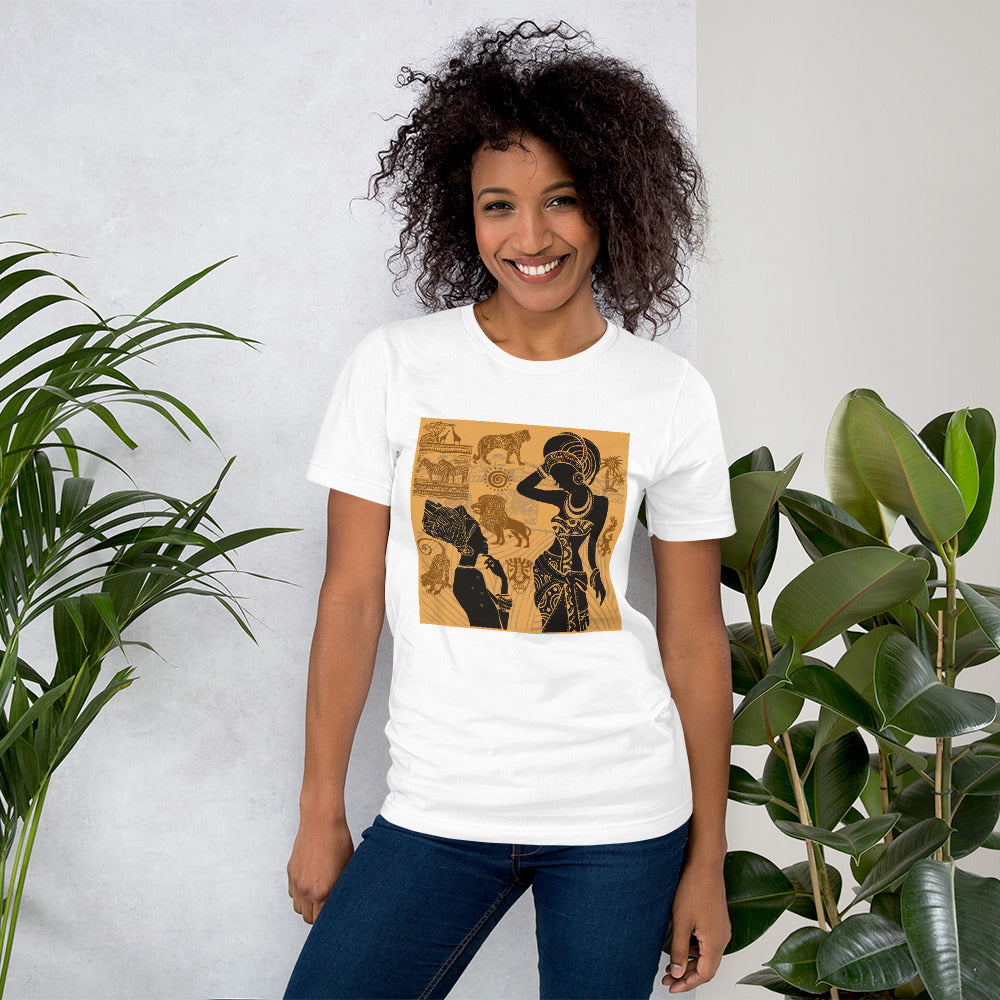 T-Shirt imprimé à manches courtes Femme