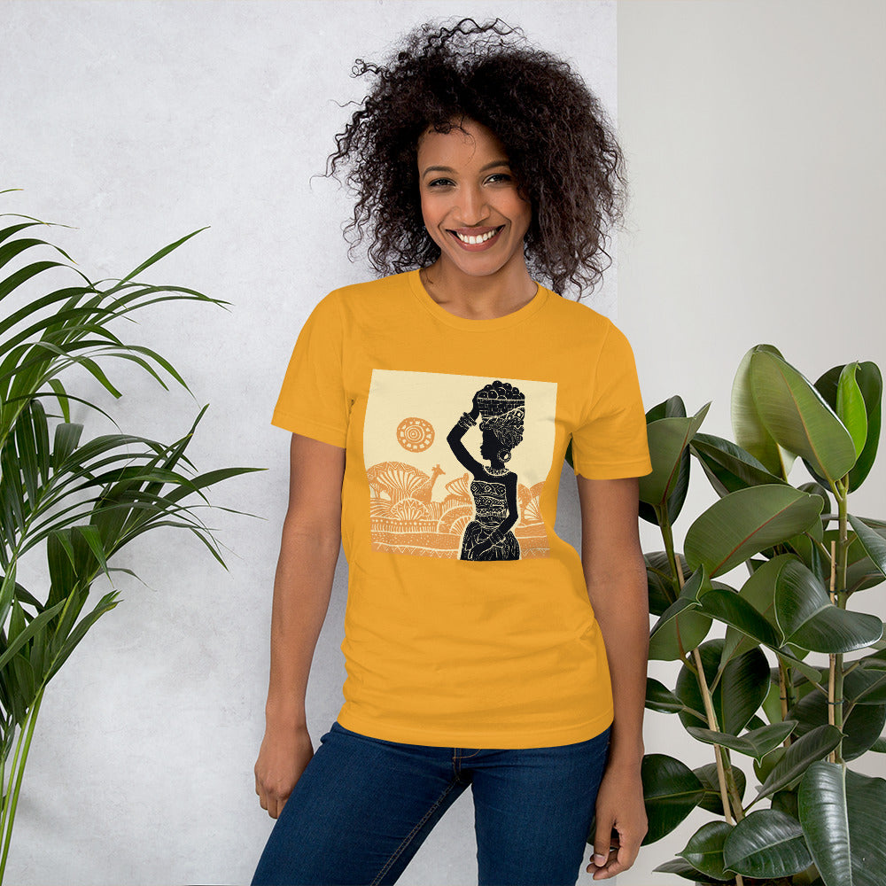 T-Shirt imprimé à manches courtes Femme