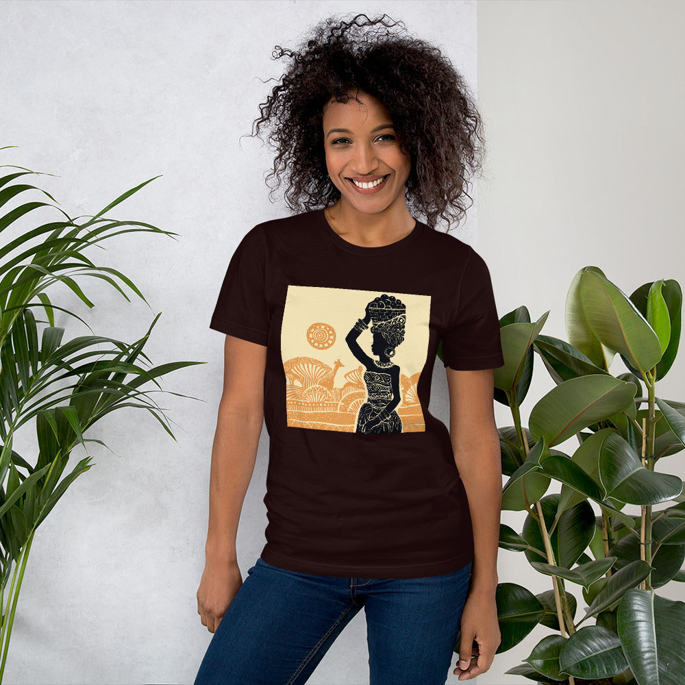 T-Shirt imprimé à manches courtes Femme