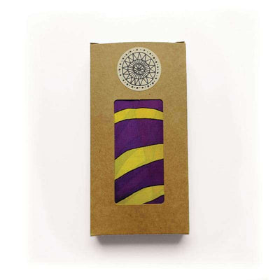 Foulard En Soie · Feu Primitif Trésor Ethnique