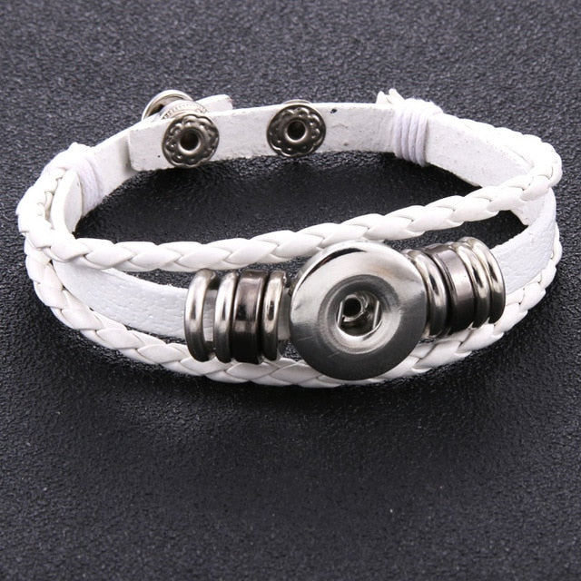 Bracelet Rétro en Cuir