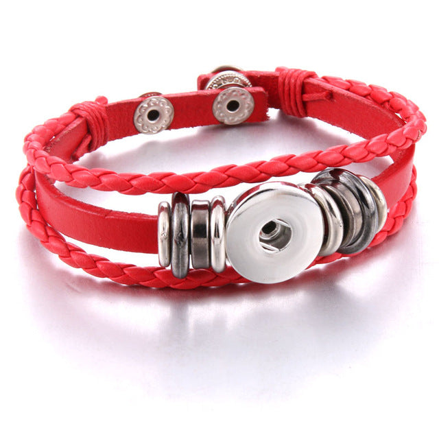 Bracelet Rétro en Cuir