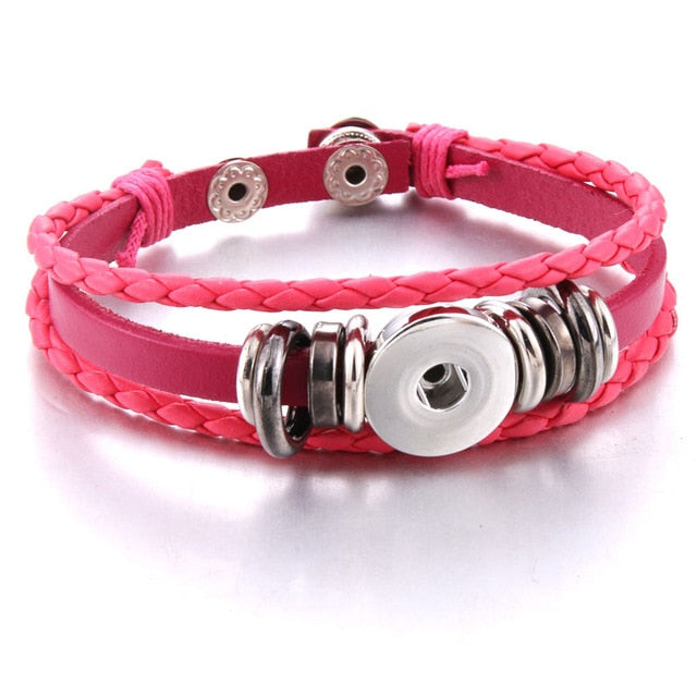 Bracelet Rétro en Cuir