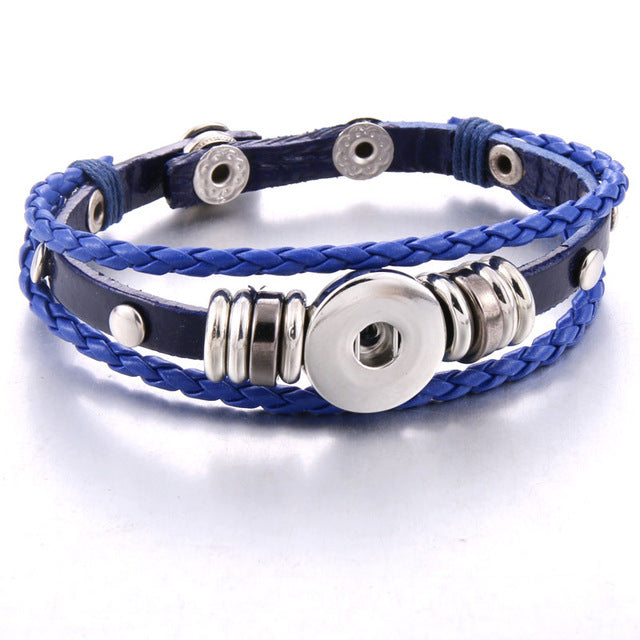 Bracelet Rétro en Cuir