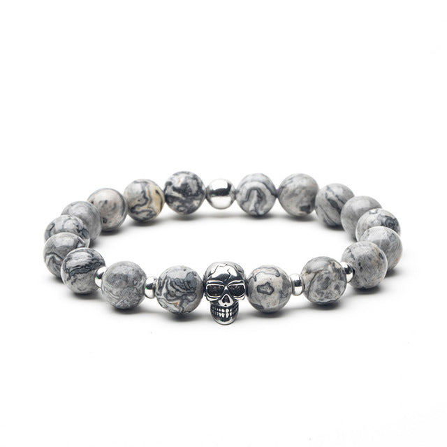 Bracelet d'Obsidienne et Œil de Tigre 8 Modèles